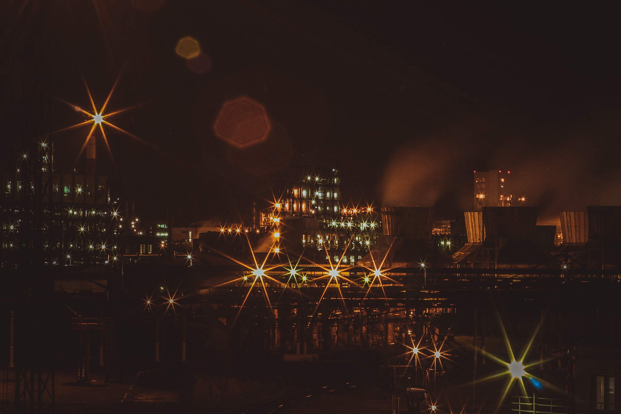 КазаньОргсинтез ночью