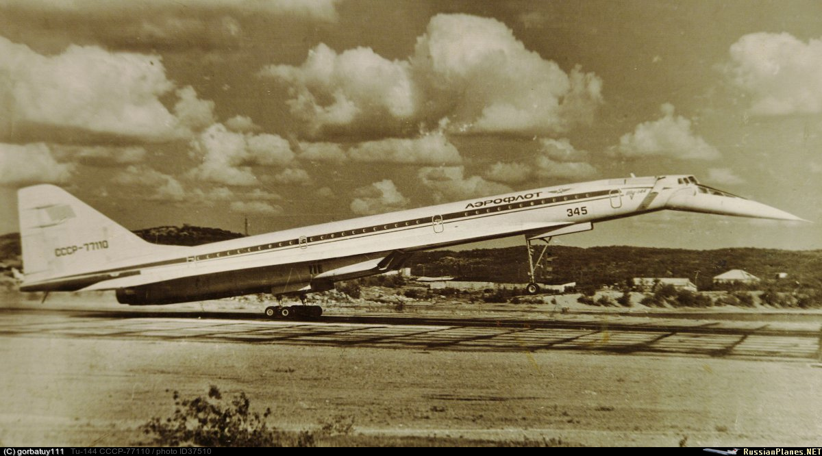 Ту-144, бортовой номер 77110