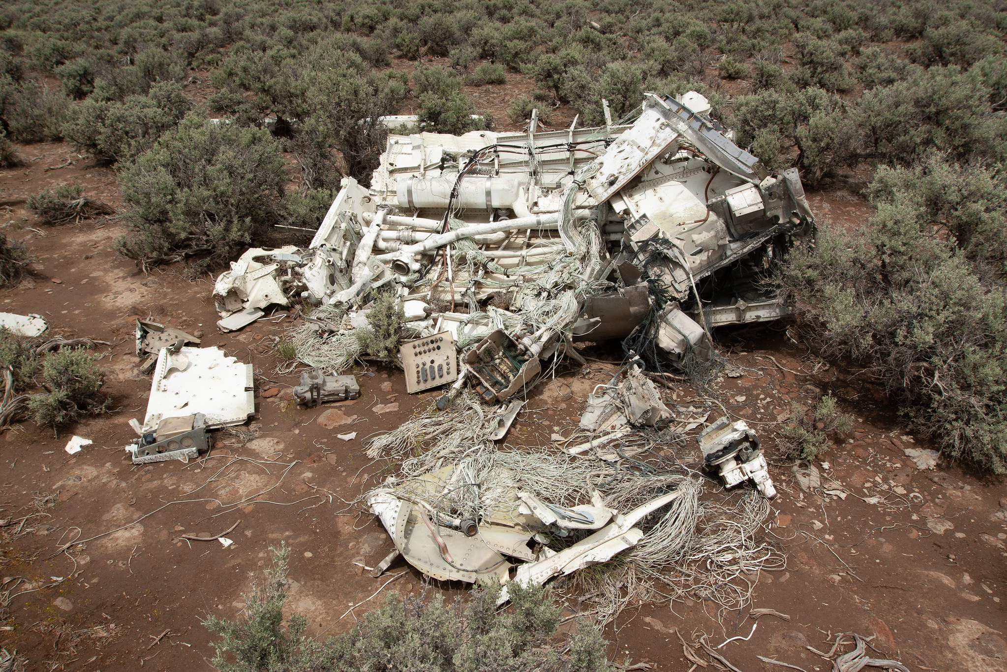 Grumman A-6A Intruder Crash Site, Christmas Valley, Oregon