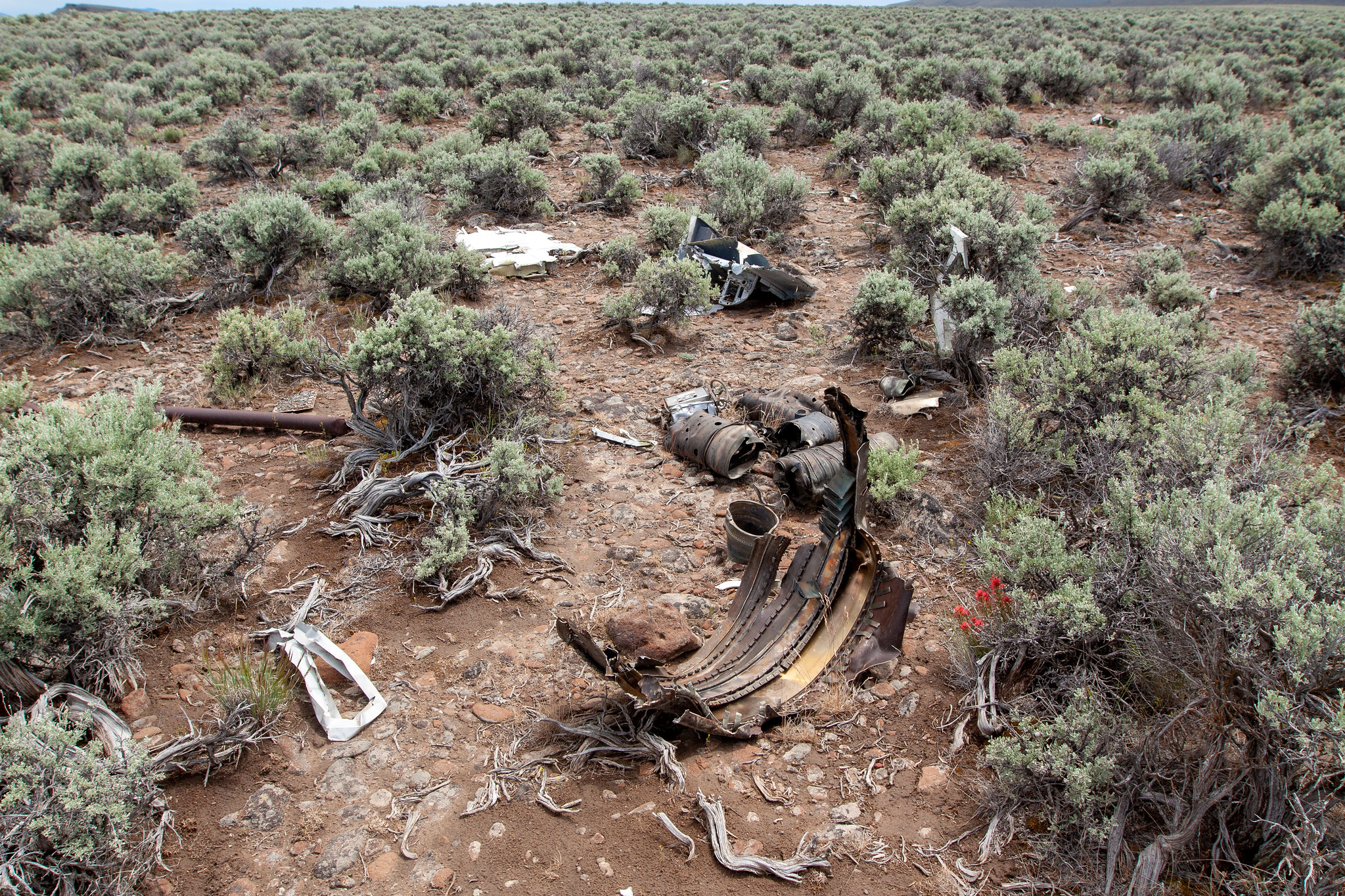 Grumman A-6A Intruder Crash Site, Christmas Valley, Oregon
