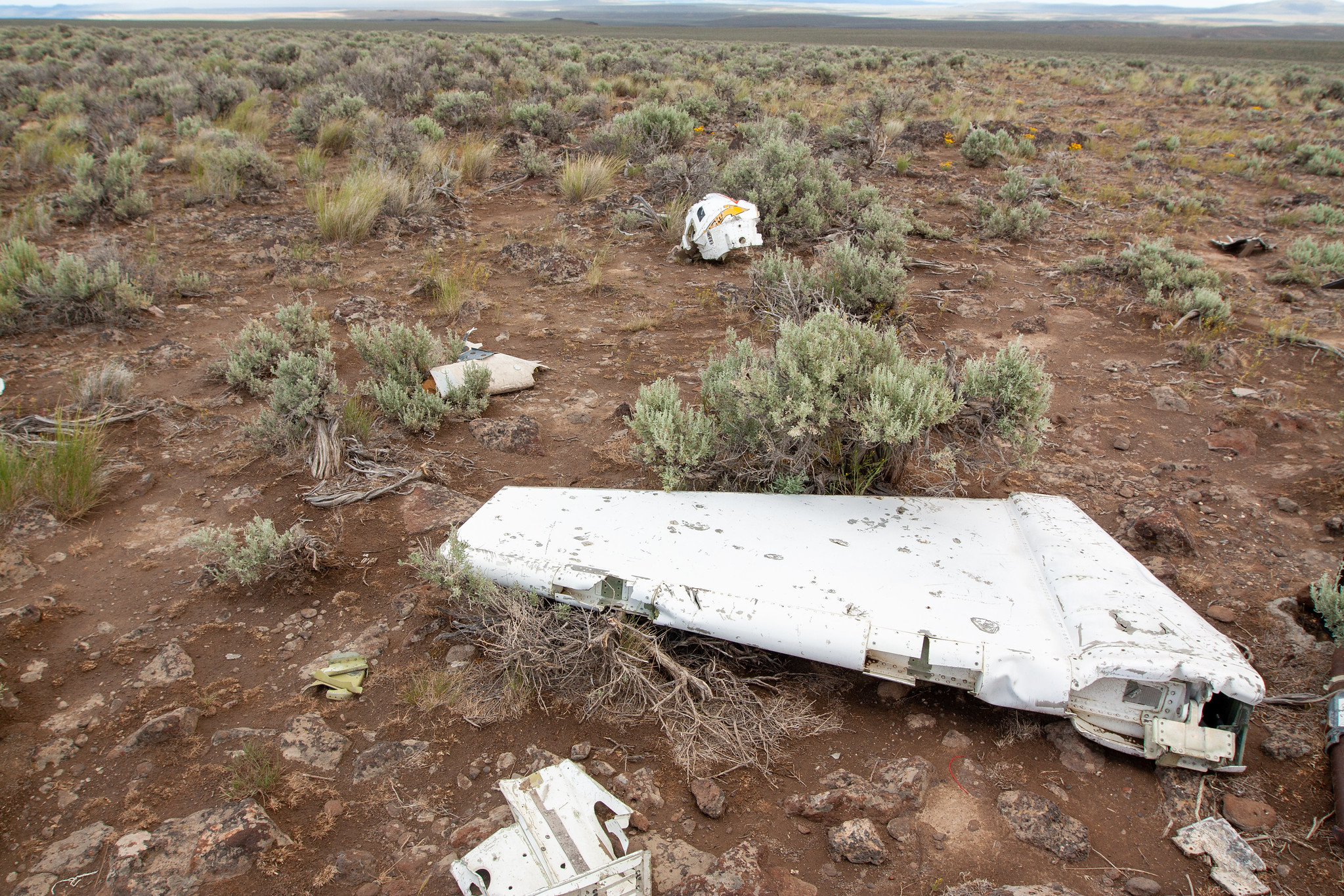 Grumman A-6A Intruder Crash Site, Christmas Valley, Oregon