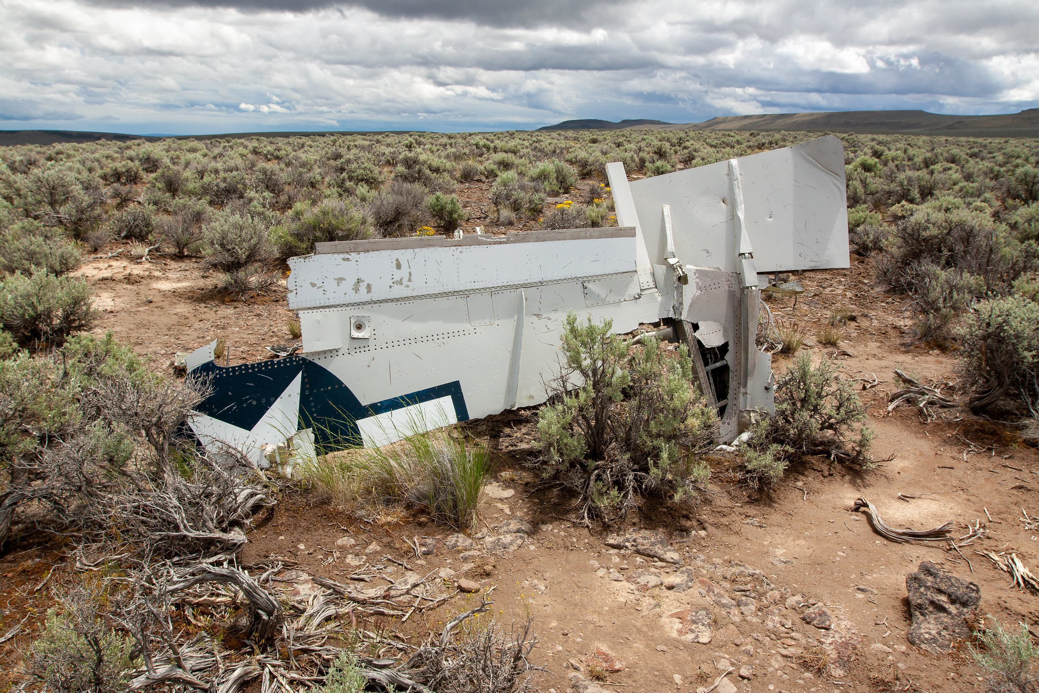 Grumman A-6A Intruder Crash Site, Christmas Valley, Oregon