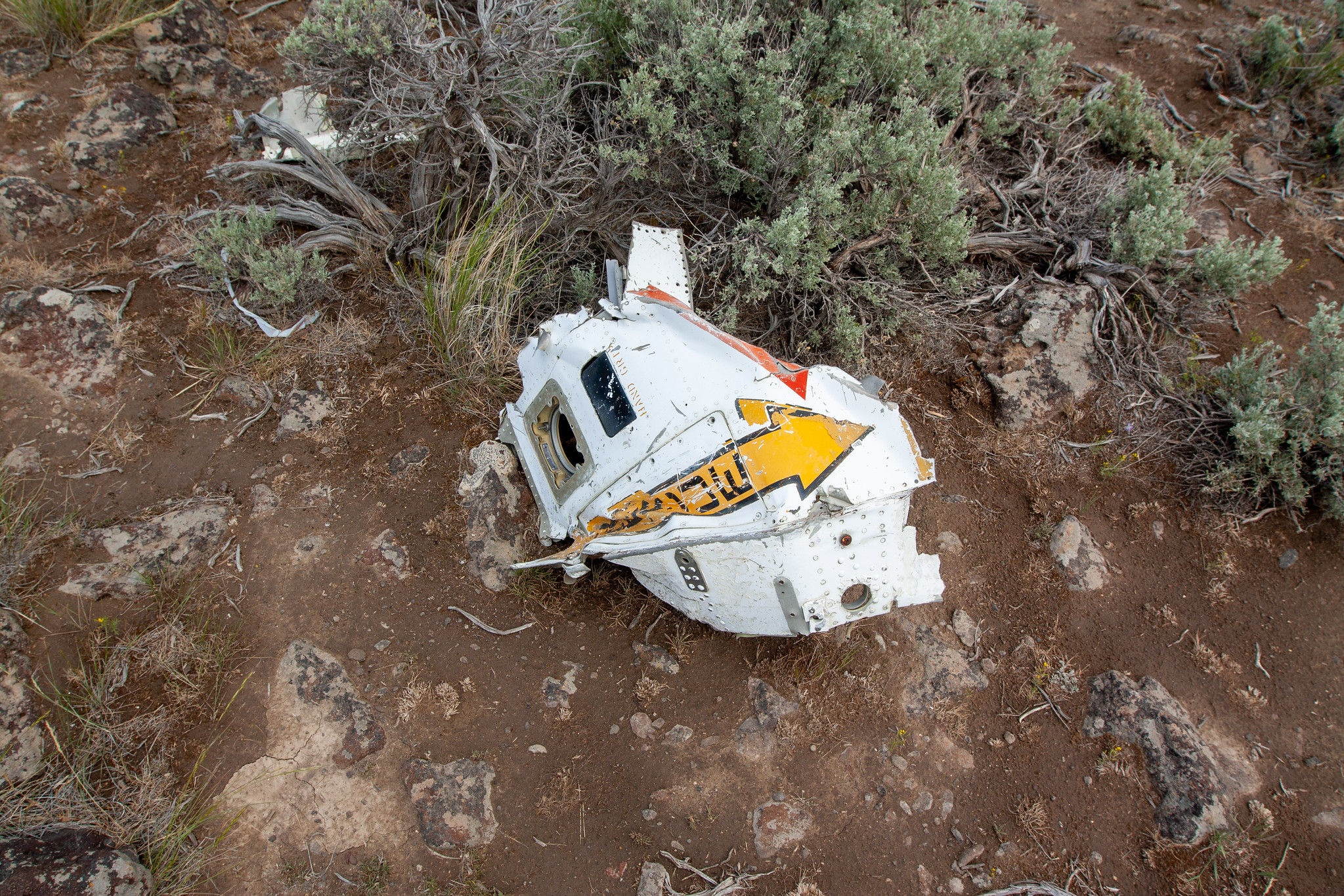 Grumman A-6A Intruder Crash Site, Christmas Valley, Oregon