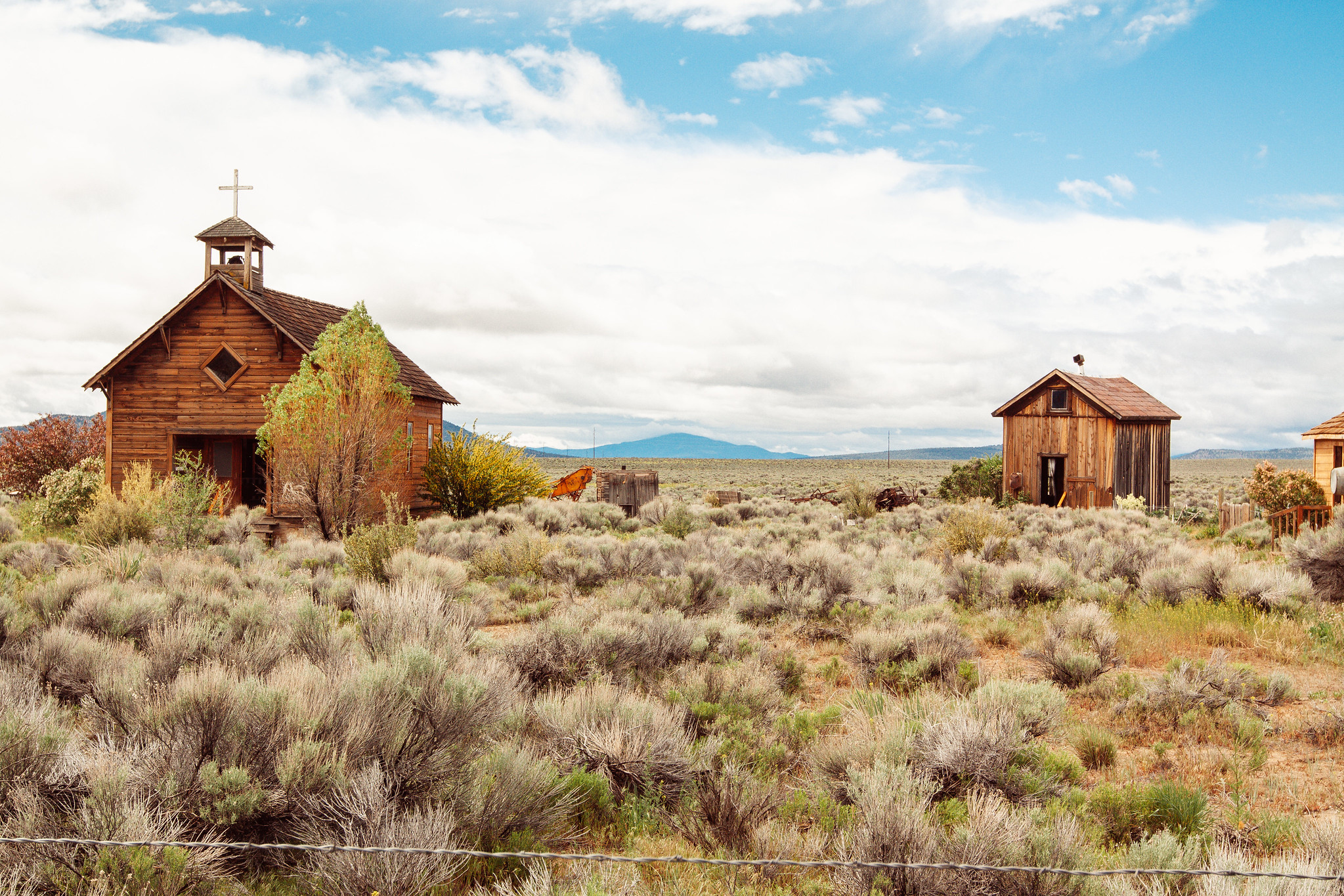 Fort Rock Homestead Village Museum