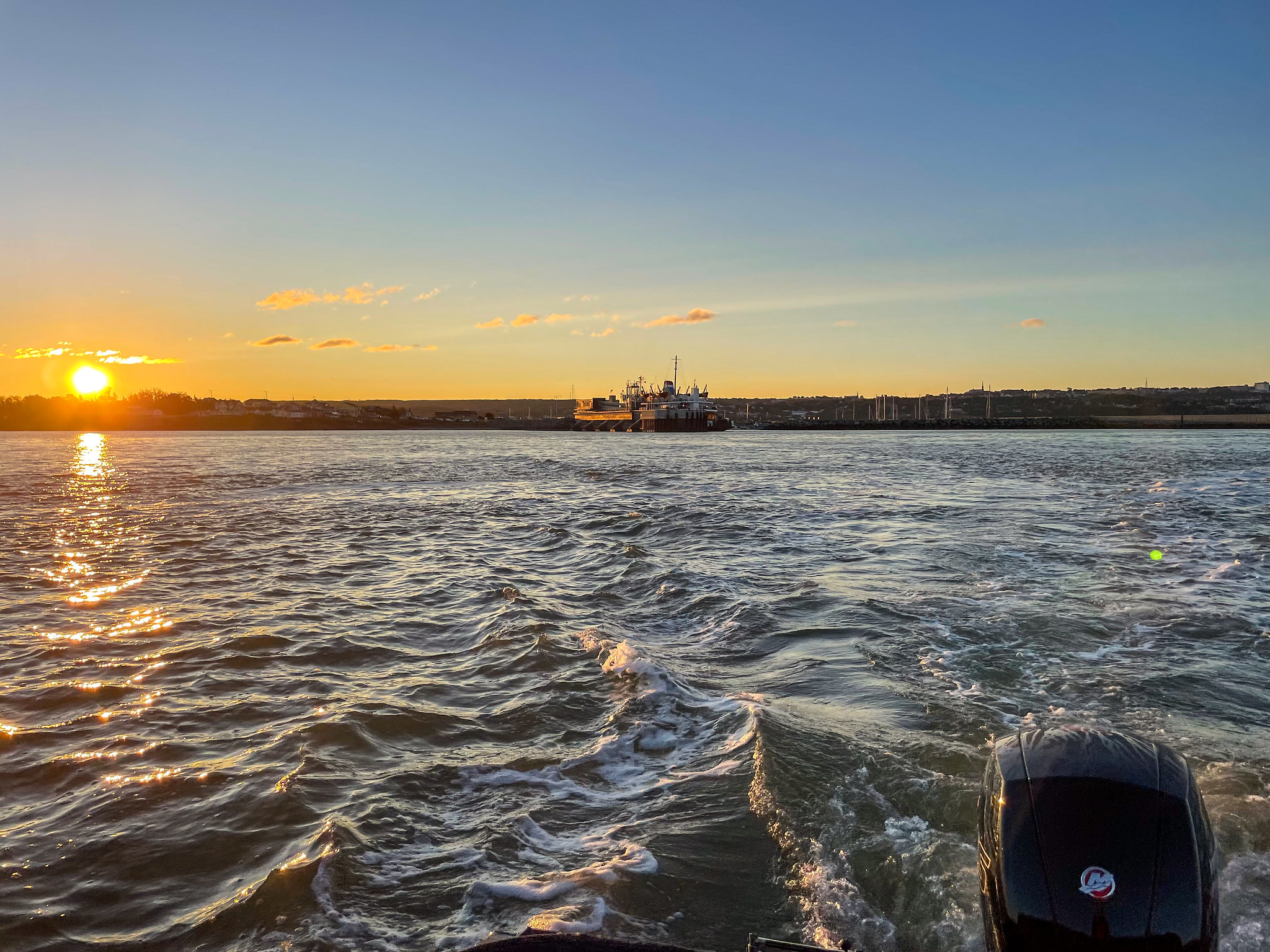 Rivière-du-Loup on sunrise